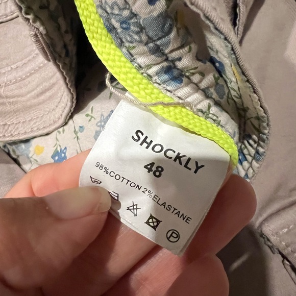 NWT Shockly Mens Khaki chino style ankle pants - Picture 12 of 12